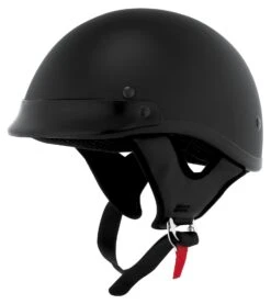 Skid Lid Traditional Helmet Helmet -Motorcycle Parts Store Skid Lid Traditional Helmet Helmet Flat Black