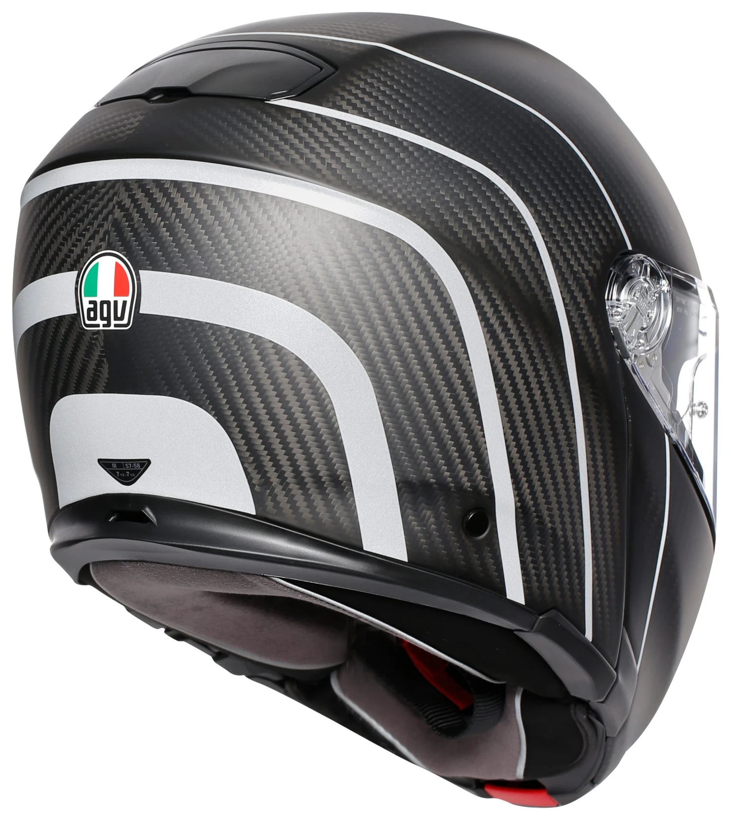 AGV Sportmodular Carbon Refractive Helmet 7 AGV Sportmodular Carbon Refractive Helmet - Image 5