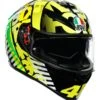 AGV K3 SV Tribe 46 Helmet 1 AGV K3 SV Tribe 46 Helmet -Motorcycle Parts Store agvk3 sv tribe46 helmet black yellow white