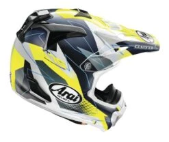 Arai VX Pro 4 Resolute Helmet -Motorcycle Parts Store arai vx pro4 resolute helmet yellow 1