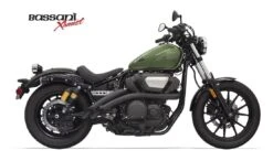 Bassani Radial Sweepers Exhaust For Yamaha Bolt 2014-2023