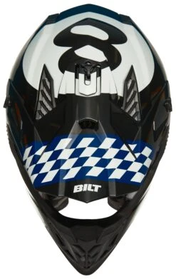 BILT Lux Sneaky Pete Helmet -Motorcycle Parts Store bilt lux sneaky pete helmet black ivory 3