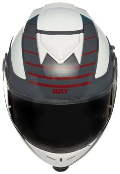 BILT Nomad Hyper Helmet -Motorcycle Parts Store bilt nomad hyper helmet white black red 4