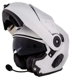 BILT Techno 3.0 Modular Sena Bluetooth Helmet -Motorcycle Parts Store bilt techno30 modular bluetooth helmet white 1