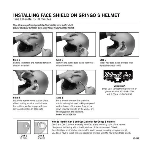 Biltwell Gen 1 Base Plate Set 4 Biltwell Gen 1 Base Plate Set - Image 2