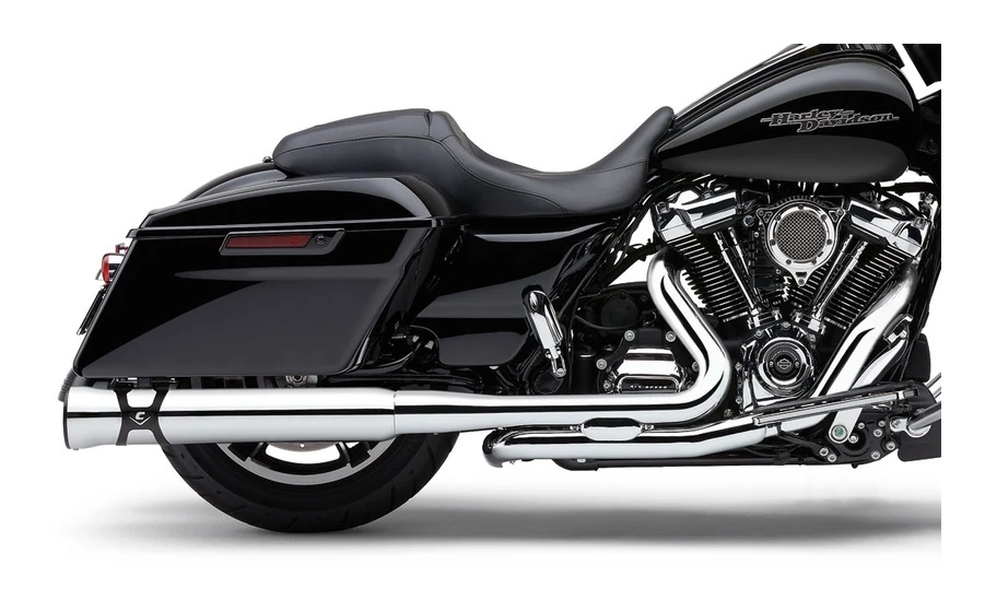 Cobra Dual Bung Pro Chamber Headpipes For Harley Touring 2017-2023 4 Cobra Dual Bung Pro Chamber Headpipes For Harley Touring 2017-2023 - Image 2