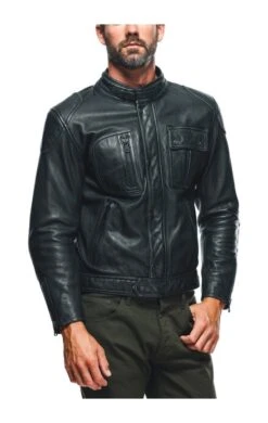 Dainese Atlas Leather Jacket -Motorcycle Parts Store dainese atlas leather jacket black 2