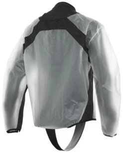 Dainese Rain Body Racing D2 Rain Jacket -Motorcycle Parts Store dainese rain body racing2 black clear 1