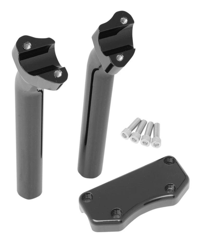 Drag Specialties 1" Handlebar Risers And Top Clamp For Harley 13 Drag Specialties 1" Handlebar Risers And Top Clamp For Harley - Image 11