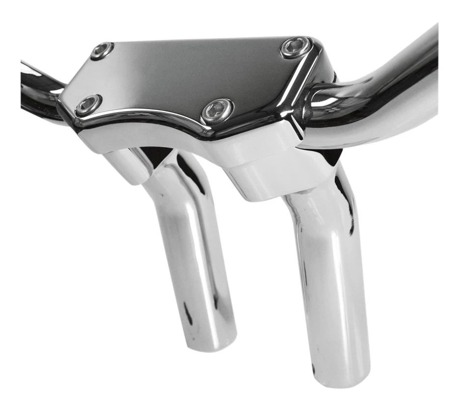 Drag Specialties 1" Handlebar Risers And Top Clamp For Harley 10 Drag Specialties 1" Handlebar Risers And Top Clamp For Harley - Image 8