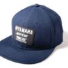Factory Effex Yamaha Team Snapback Hat -Motorcycle Parts Store factory effex yamaha team snapback hat os navy