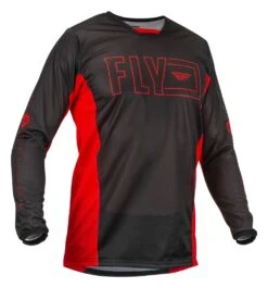 Fly Racing Kinetic Mesh Jersey -Motorcycle Parts Store fly racing dirt kinetic mesh jersey red black