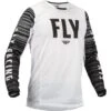 Fly Racing Kinetic Mesh Jersey -Motorcycle Parts Store fly racing dirt kinetic mesh jersey white black grey