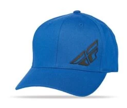 Fly Racing F Wing Snapback Hat -Motorcycle Parts Store fly racing f wing hat blue