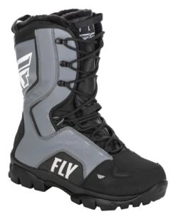 Fly Racing Snow Marker Boots -Motorcycle Parts Store fly racing snow marker boots black grey