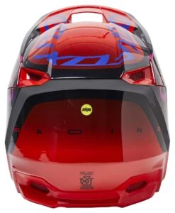 Fox Racing V1 Core VENZ Helmet 20 Fox Racing V1 Core VENZ Helmet -Motorcycle Parts Store fox racing v1 venz helmet flo red 3