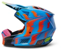 Fox Racing V3 RS Eyeris Helmet -Motorcycle Parts Store fox racing v3 rs eyeris helmet 3