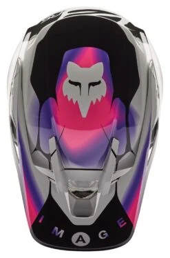 Fox Racing V3 RS Syz Helmet -Motorcycle Parts Store fox racing v3 rs syz helmet 9