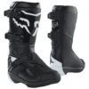 Fox Racing Youth Comp Boots Black / Youth 4 [Open Box] -Motorcycle Parts Store fox racing youth comp boots black youth4 open box black