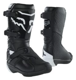 Fox Racing Youth Comp Boots Black / Youth 4 [Open Box]