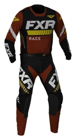 FXR Revo MX Pants -Motorcycle Parts Store fxr revo mx jersey black rust gold 2