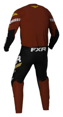 FXR Revo MX Pants -Motorcycle Parts Store fxr revo mx jersey black rust gold 3