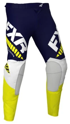 FXR Revo MX Pants -Motorcycle Parts Store fxr revo mx jersey midnight white yellow