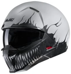 HJC I20 Scraw Helmet -Motorcycle Parts Store hj ci20 scraw helmet black white 2