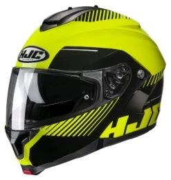 HJC C91 Prod Helmet -Motorcycle Parts Store hjc helmets c91 plus prod helmet black hi viz