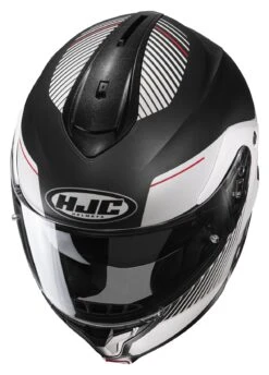 HJC C91 Prod Helmet -Motorcycle Parts Store hjc helmets c91 plus prod helmet black white 2