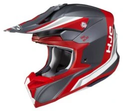 HJC I50 Flux Helmet -Motorcycle Parts Store hjci50 flux helmet red grey
