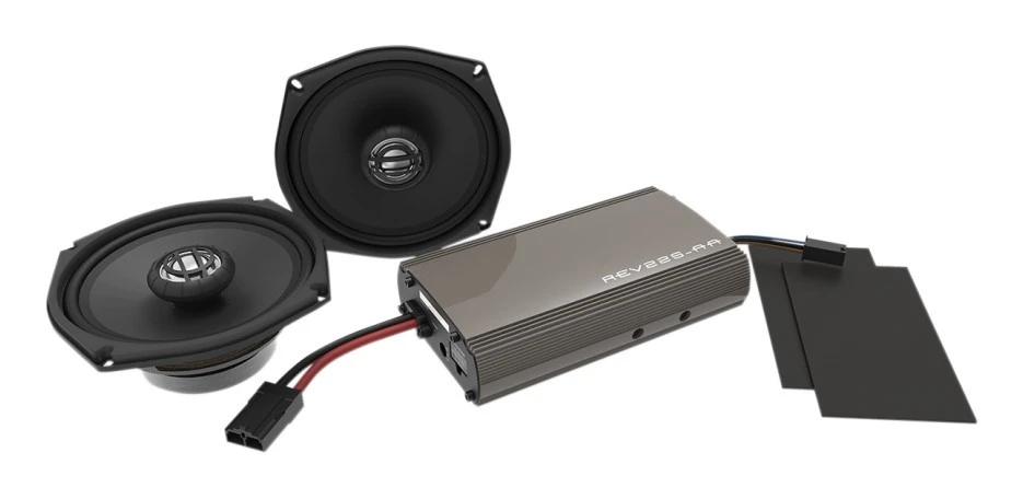 Hogtunes Front Speakers And 250 Watt Amp Kit For Harley Touring 1998-2013 3 Hogtunes Front Speakers And 250 Watt Amp Kit For Harley Touring 1998-2013
