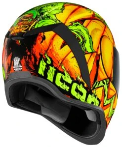 Icon Airform Trick Or Street Helmet -Motorcycle Parts Store icon airform trickor street helmet orange 2