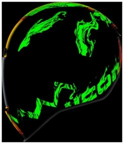 Icon Airform Trick Or Street Helmet -Motorcycle Parts Store icon airform trickor street helmet orange 3