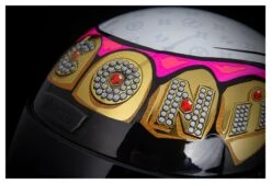 Icon Airform Grillz Helmet -Motorcycle Parts Store icon helmet afrm grillz white 3