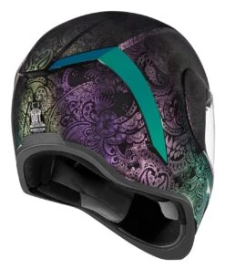 Icon Airform Chantilly Opal Helmet -Motorcycle Parts Store icon hlmt afrm chnt opal purple 2