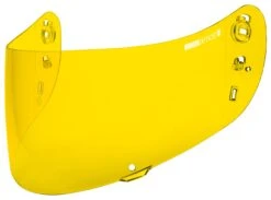 Icon Optics Face Shield -Motorcycle Parts Store icon shield optic2206 yellow
