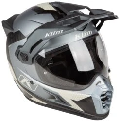 Klim Krios Pro Charger Helmet -Motorcycle Parts Store klim krios pro charger helmet grey 2