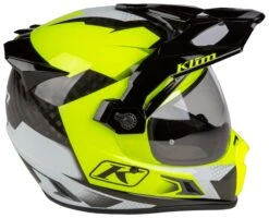 Klim Krios Pro Charger Helmet -Motorcycle Parts Store klim krios pro charger helmet hi viz 1