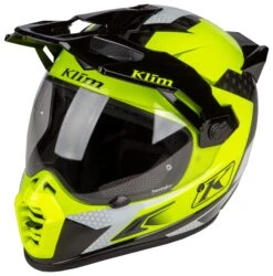 Klim Krios Pro Charger Helmet -Motorcycle Parts Store klim krios pro charger helmet hi viz