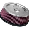 K&N Replacement Filter For Screamin' Eagle High Flow Air Cleaner -Motorcycle Parts Store kn replacement filter for harley twin cam screamin eagle