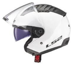 LS2 Copter Helmet - Solid -Motorcycle Parts Store ls2 copter helmet solid white 2