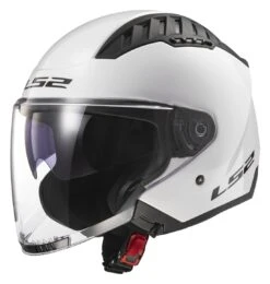 LS2 Copter Helmet - Solid -Motorcycle Parts Store ls2 copter helmet solid white