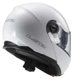 LS2 Strobe Helmet -Motorcycle Parts Store ls2 helmets ls2 helmets strobe solid white 1