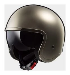 LS2 Spitfire Helmet - Black Chrome