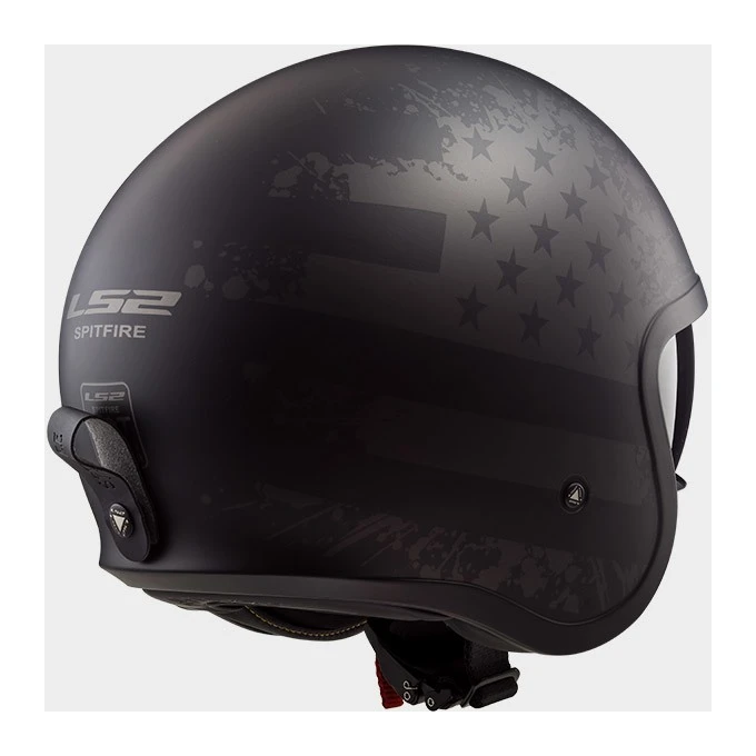 LS2 Spitfire Black Flag Helmet 4 LS2 Spitfire Black Flag Helmet - Image 2