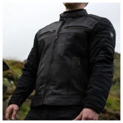 Merlin Ridge Jacket -Motorcycle Parts Store merlin ridge jacket black 1