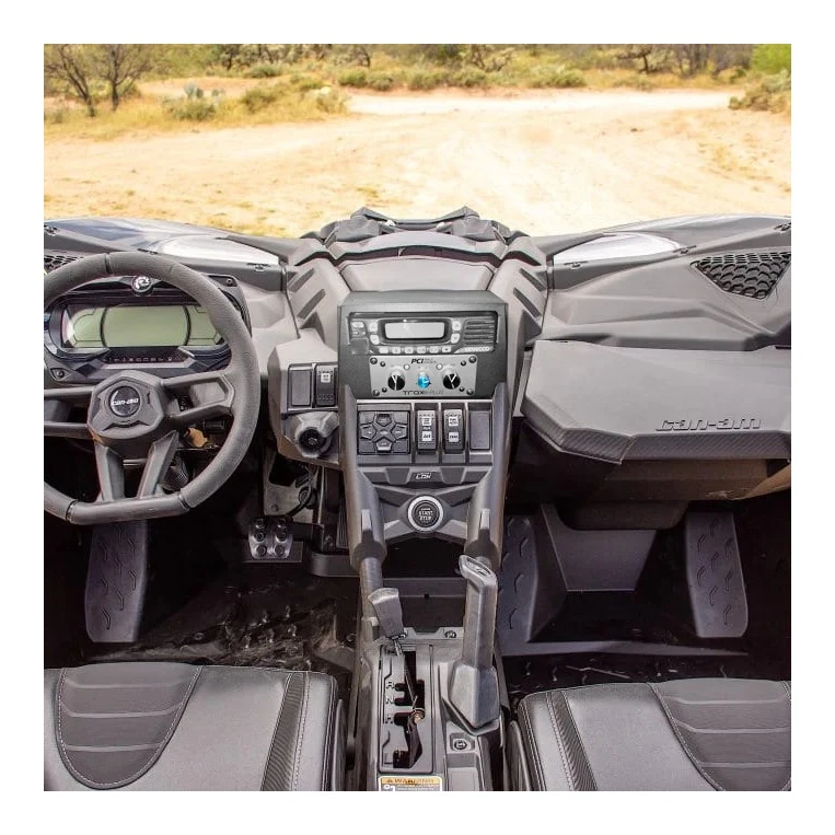 PCI Race Radios Radio And Intercom Dash Bracket Can-Am Maverick X3 / X3 Max - Image 3