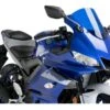 Puig Downforce Spoilers Yamaha R3 2019-2022 Blue [Open Box] -Motorcycle Parts Store puig downforce spoilers yamaha r320192021 blue open box blue