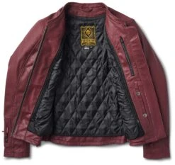 Roland Sands Seventy4 Argonne CE Women's Jacket 13 Roland Sands Seventy4 Argonne CE Women's Jacket -Motorcycle Parts Store roland sands argonne74 ce womens leather jacket merlot 2